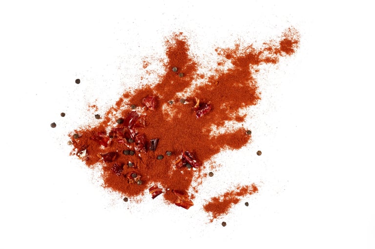 Chili paprika powder