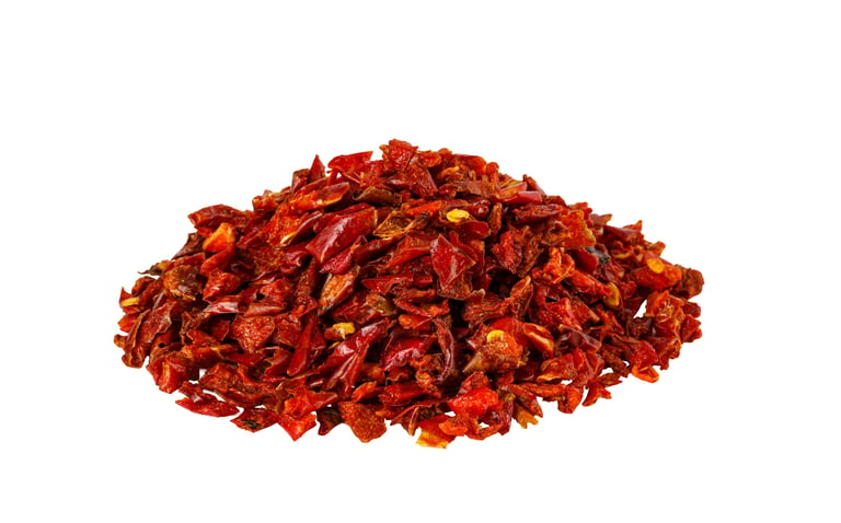 Crushed red pepper flakes